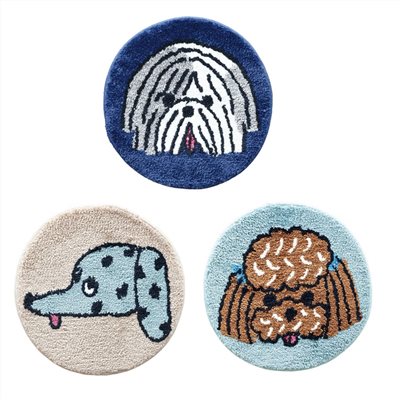 Yamabatosha Mat  ｜日本插畫家動物地墊/坐墊