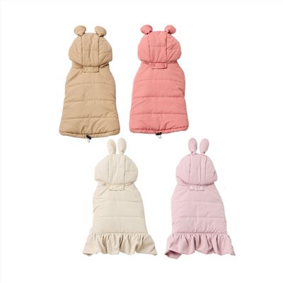 SHIELD COAT 可愛耳朵帽＋防水防污羽絨衣 