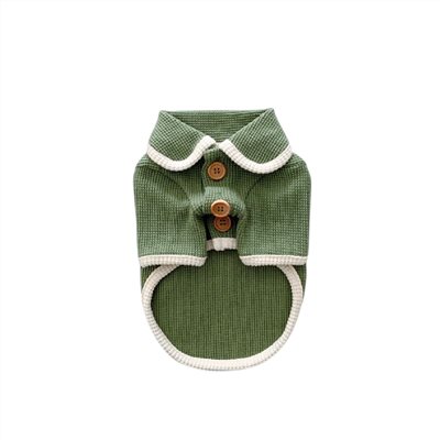 Waffle Cardigan Top ｜華夫格紋開襟上衣 綠