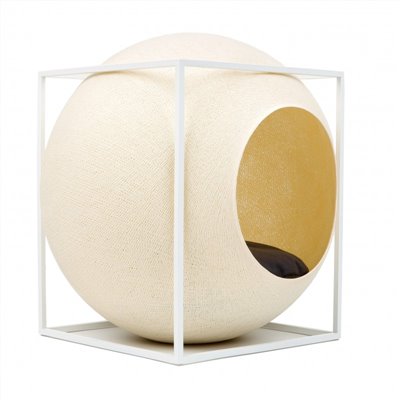 the cube for cat 簡約球型貓窩